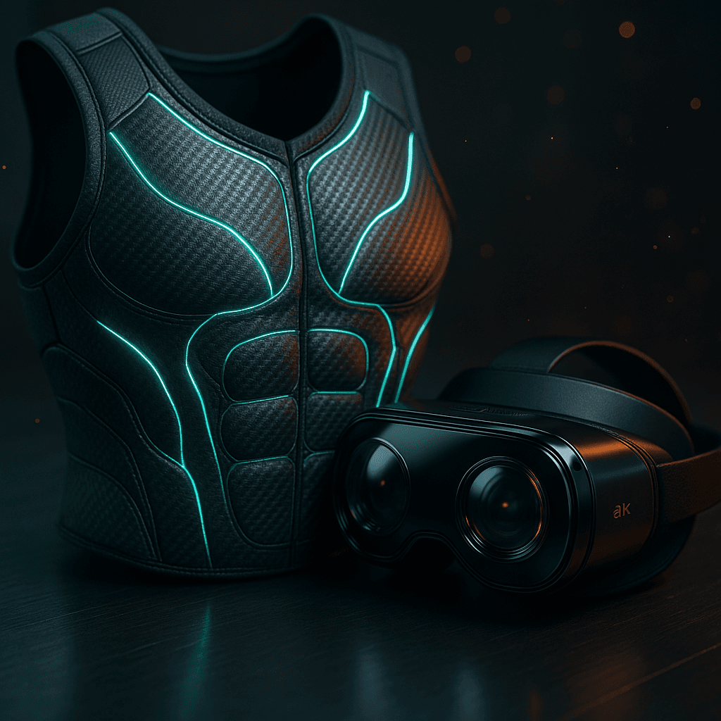 Twój domowy VR to zabawka? Obalamy mit: Jak gogle 8K i haptyka budują formę zawodowca