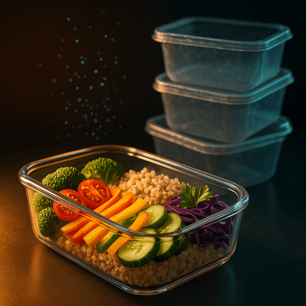 Wyrzuć plastikowe pudełka. Jeden składnik z opakowań blokuje Twoje spalanie tłuszczu